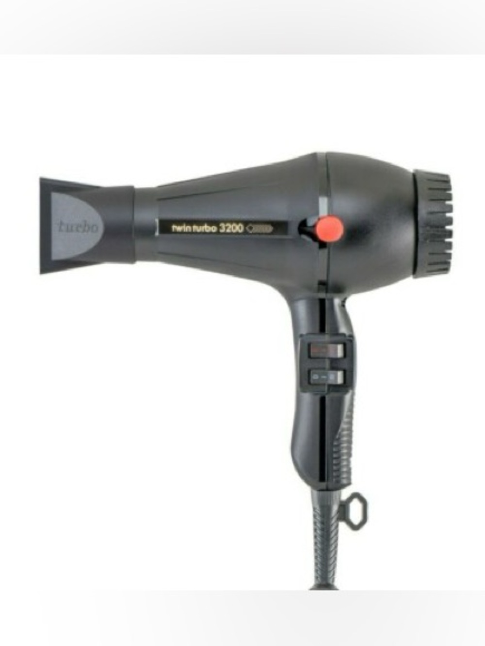 Twin Turbo 3200 Black Professional Hair Dryer